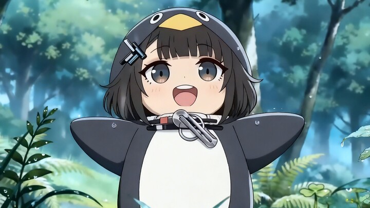 Little Penguin in the Rainforest