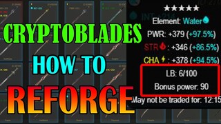 CRYPTOBLADES REFORGING GUIDE TAGALOG