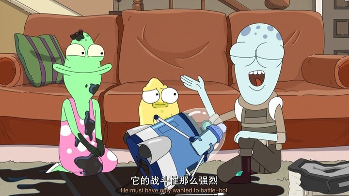 原来机器人怀孕了,生了下一代苹果手机~