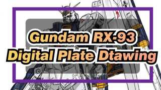 Gundam|[Digital Plate Dtawing] RX-93