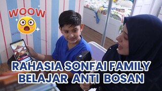 Rahasia Belajar Anti Bosen Ala King Faaz & Queen Eijaz | Vlog SonFai Family