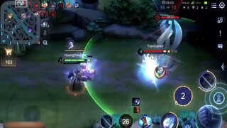 Highlight Pha đánh hấp dẫn - Pha đánh đối thủ bất chấp vào trụ của tướng Zata #Gamehay