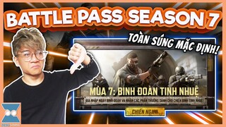 CALL OF DUTY MOBILE VN | BATTLE PASS SEASON 7/2021 - TẠI SAO TOÀN SÚNG MẶC ĐỊNH? | Zieng Gaming