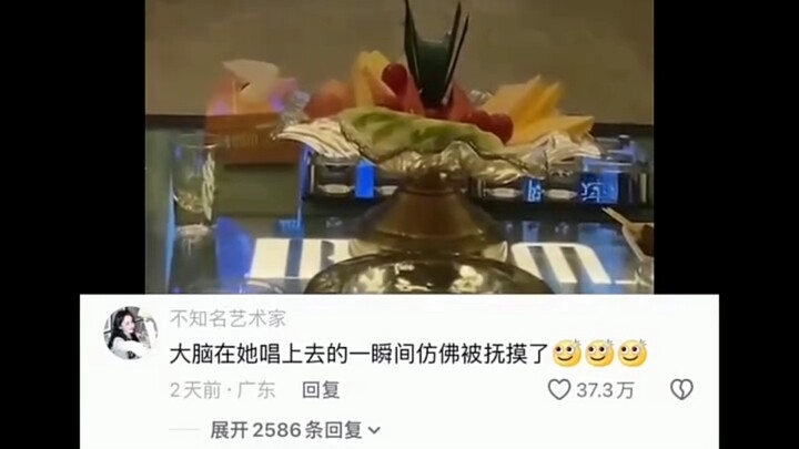 The moment she started singing, it was as if her voice had gently caressed my brain.