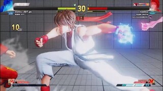 ストリートファイター5　世界1位道着さくら　遠距離から決める11Hitコンボ