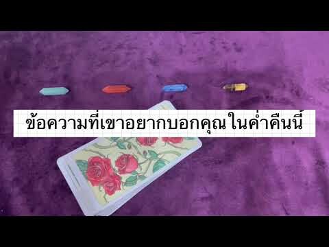 Auntie’s Tarot | EP.34 | ข้อความที่เขาอยากบอกคุณในค่ำคืนนี้