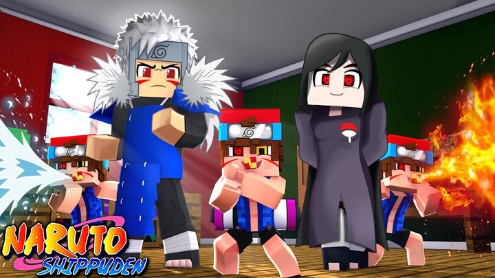Minecraft - Who's Your Family? O FILHO DO TOBIRAMA SENJU e JU UCHIHA ! NARUTO SHIPPUDEN