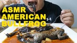 Primitive ASMR Eating American Bullfrog