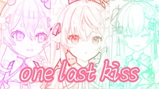 [คางุระนานะ × เหมาเล่ย × ดอกบัวหิมะฮิกาชิ] One Last Kiss (เพลงของสามพี่น้องทาชิโมโตะ)