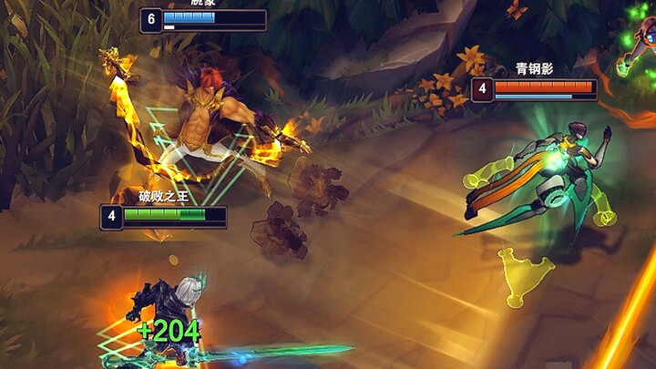 غابة دافئة إلى هذا الحد، وزميل الفريق وان هاو يناديها بـ: يا أبي!