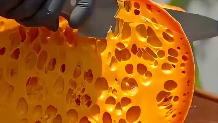 What kind of strange cheese is this?