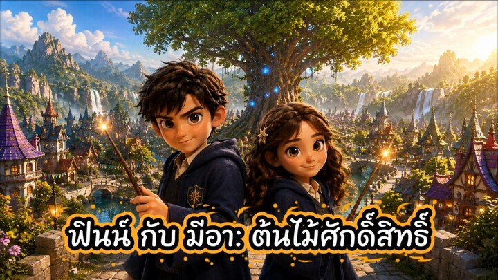🪄 ฟินน์ กับ มีอา : ต้นไม้ศักดิ์สิทธิ์ 🌲✨