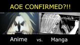 AOE CONFIRMED?! | Attack on Titan Chapter 120 and S4 Pt 2 Episode 3 | Manga vs Anime Comparison