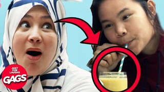 Gut Health Smoothie Prank | Just For Laughs Gags