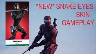 *NEW* SNAKE EYES SKIN IN FORTNITE