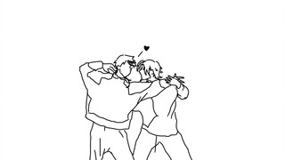 【luca&shu】Saat pasangan DKmu menari pembuat masalah bersama