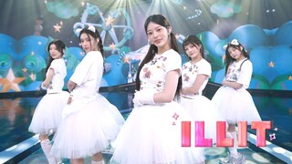 ILLIT最新回归曲【借来的猫】250706打歌舞台