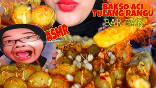 ASMR BAKSO ACI TULANG RANGU || PEDESNYA BARBAR 😎😎😎 || nenek barbar || ASMR INDONESIA