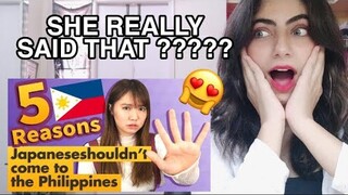 5 Reasons Why Japanese shouldn't Come to The Philippines Reaction 🇮🇳