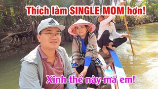 Rụng tim với Hot Girl du lịch tại Cồn Thới Sơn | DU LỊCH KHÁM PHÁ MIỀN TÂY