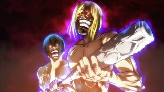 Of course, Kohei's punishment for the man who was about to attack his sister was... "Azure Blue Seas