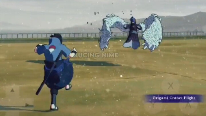 Sasuke Rinne Sharingan VS Konan - Naruto Storm connection Gameplay