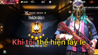[FREE FIRE] Kéo Rank Cho Bạn Gái Siêu Cute