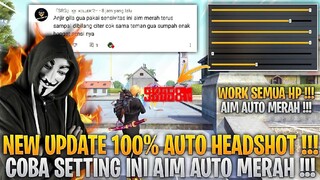 NEW UPDATE‼️| SENSITIVITAS AUTO HEADSHOT TANPA DPI | 100% HEADSHOT | NEW UPDATE SETTING HEADSHOT‼️