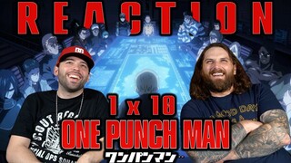 One Punch Man 1x10 REACTION!! "Unparalleled Peril" | Episode 10