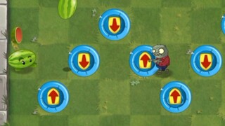 Which level 1 plants can kill the imp zombies that jump around repeatedly?