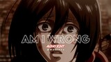 am i wrong - nico & vinz [edit audio]