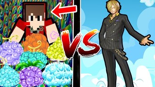 เปิดลักกี้บล้อกวันพีช!! สุดยอดวิชาดาบ vs ซันจิ!? (Minecraft Onepiece Luckyblock)