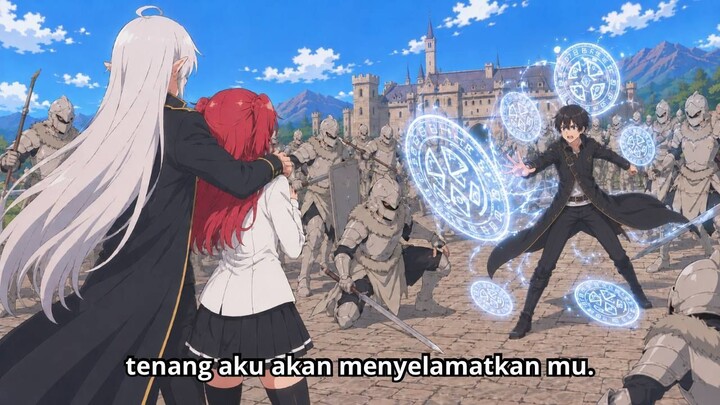 Rakudai Kenja No Gakuin Musou Episode 9 - Ephtal Vs 300 Pasukan !!!