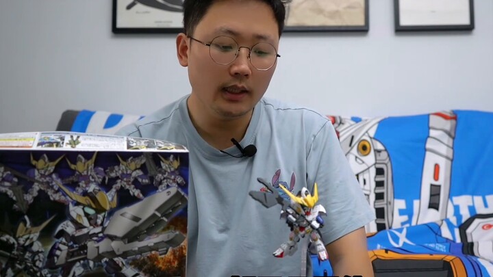 Assemble seven parts of happiness at one time - Bandai BB Warrior Barbatos Gundam DX assembly experi