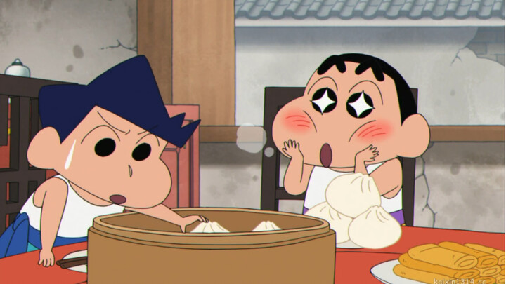 [Seri makan Crayon Sinchan] Bakpao