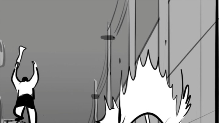 [Animation Storyboard] Don’t watch TV on the balcony