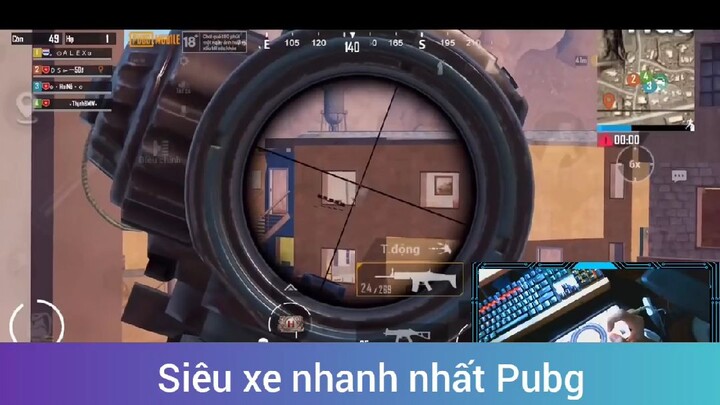 siêu xe nhanh nhất pubg