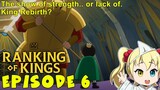 Episode 6 Impressions: Ranking of Kings (Ousama Ranking)