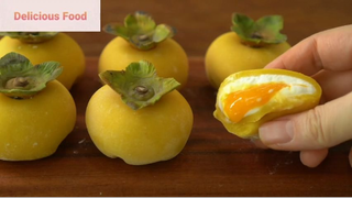 How to cook : Soft persimmon chapssaltteok 1 #congthucmonngon