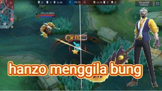 hanzo menggila bung MLBB