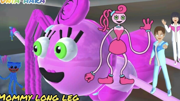 Yuta Mio พบกับแม่แมงมุมขายาวไล่ Huggy Wuggy 😰😨 ซากุระโรงเรียนจำลอง