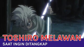 Toshiro Melawan Saat Ingin Di Tangkap