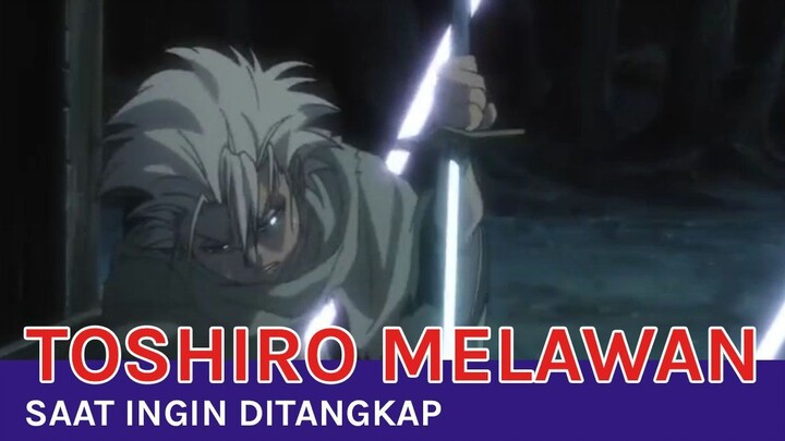 Toshiro Melawan Saat Ingin Di Tangkap