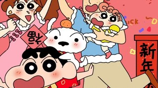 [Crayon Shin-chan New Year Greetings] May 2025 be fun, hopeful, and full of blessings!