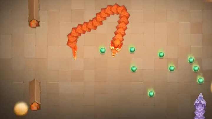 Trivia: When you play Snake, your character will wander around in the Destination...