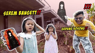 DETEKSI HANTU DI GEDUNG KOSONG PAKAI FILTER ANIME VIRAL TIKTOK!! SEREM BANGET!! PART 2