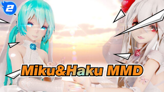 [Miku&Haku MMD]Hello,Hello I’m Near,Who are you?_2