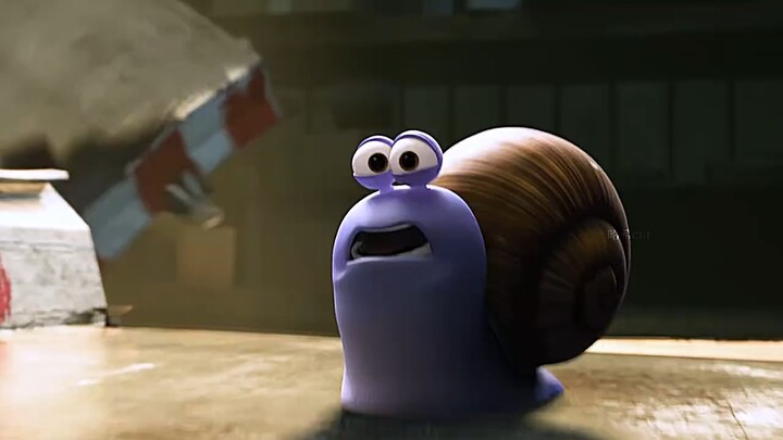 A snail that runs faster than a race car—turbocharged!