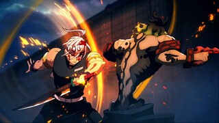 Xem Đã Mắt - Âm Trụ Tengen Uzui Vs Gyutaro Thượng Huyền Lục | Demon Slayer