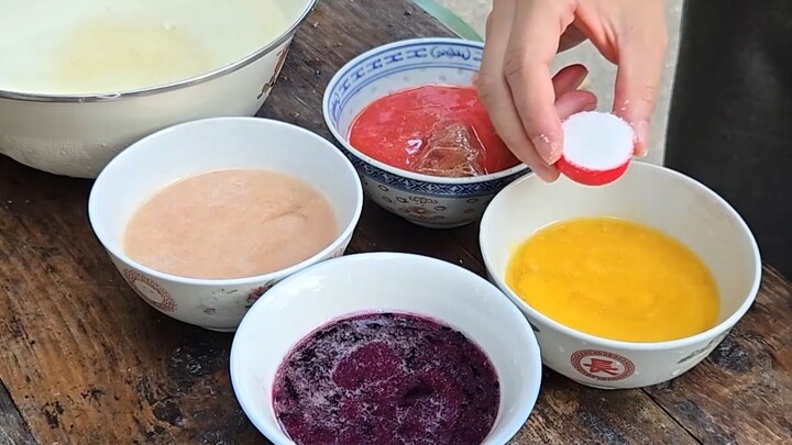 The perfect treat for summer! Here comes a refreshing fruit mousse~~